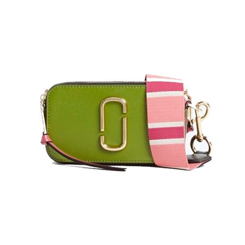 Marc Jacobs Snapshot Leather Camera Bag Green
