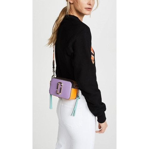 Marc Jacobs Snapshot Leather Camera Bag Hyacinth/Multi