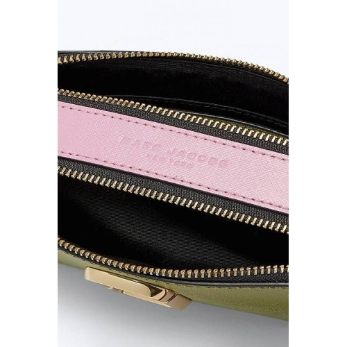 Marc Jacobs Snapshot Leather Camera Bag Green