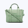 Marc Jacobs The Leather Small Tote Bag Aspen Green Cement