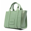 Marc Jacobs The Leather Small Tote Bag Aspen Green Cement