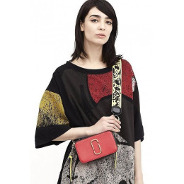 Marc Jacobs Snapshot Small Camera Bag Poppy Red