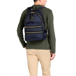 Marc Jacobs Large Backpack Nylon Biker Midnight Blue