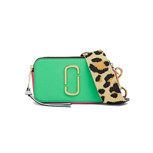 Marc Jacobs Snapshot Leather Camera Bag Jade/Multi