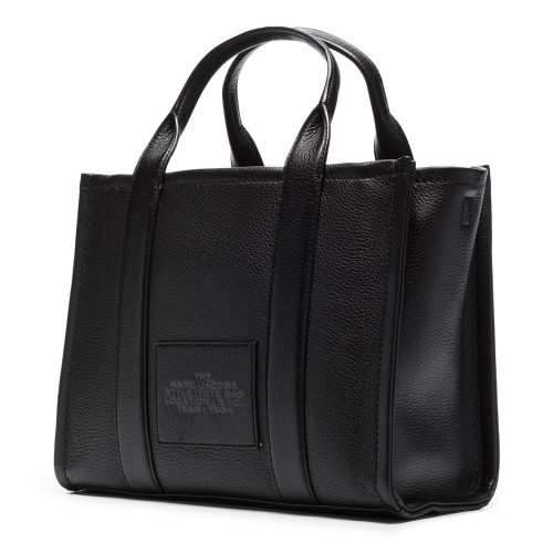 Marc Jacobs The Leather Medium Tote Bag Black