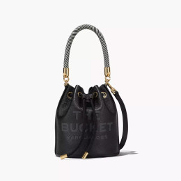 Marc Jacobs The Leather Bucket Bag Black