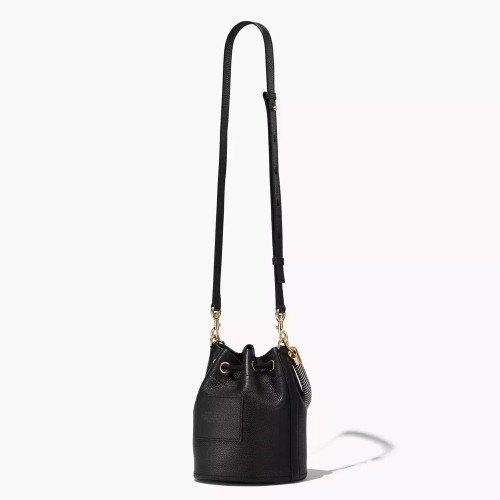 Marc Jacobs The Leather Bucket Bag Black
