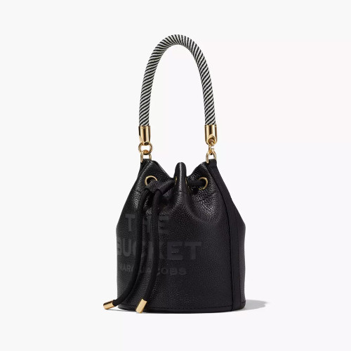 Marc Jacobs The Leather Bucket Bag Black