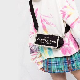 Marc Jacobs The Jacquard Camera Bag Black