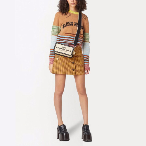 Marc Jacobs The Jacquard Camera Bag Warm Sand