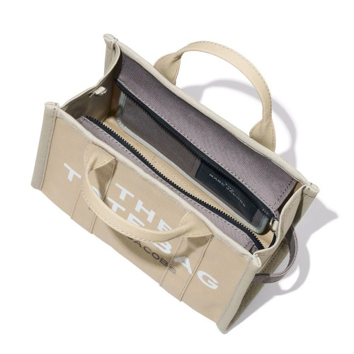 Marc Jacobs The Colorblock Medium Tote Bag Beige Multi