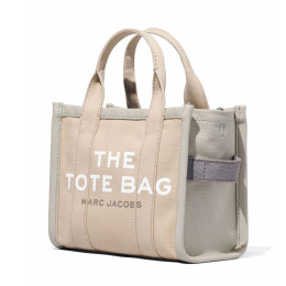 Marc Jacobs The Colorblock Small Tote Bag Beige Multi