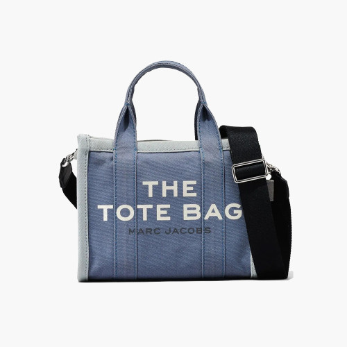 Marc Jacobs The Colorblock Small Tote Bag Blue Multi