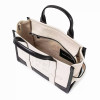 Marc Jacobs The Leather Colorblock Medium Tote Bag Ivory Multi