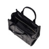 Marc Jacobs The Small Croc-Embossed Tote Bag Black