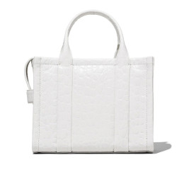 Marc Jacobs The Small Croc-Embossed Tote Bag White