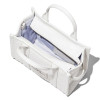 Marc Jacobs The Small Croc-Embossed Tote Bag White