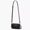 Marc Jacobs The Croc-Embossed Snapshot Black