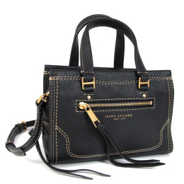 Marc Jacobs Mini Cruiser Satchel Bag Black Multi