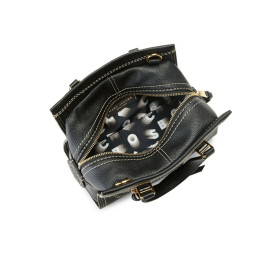 Marc Jacobs Mini Cruiser Satchel Bag Black Multi
