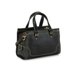 Marc Jacobs Mini Cruiser Satchel Bag Black Multi