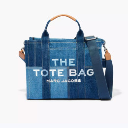 Marc Jacobs The Denim Medium Tote Bag Blue