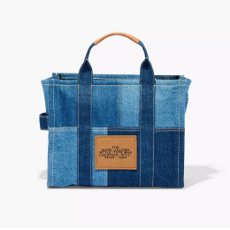 Marc Jacobs The Denim Medium Tote Bag Blue