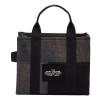 Marc Jacobs The Denim Medium Traveler Tote Bag Black