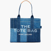 Marc Jacobs The Denim Large Tote Bag Blue