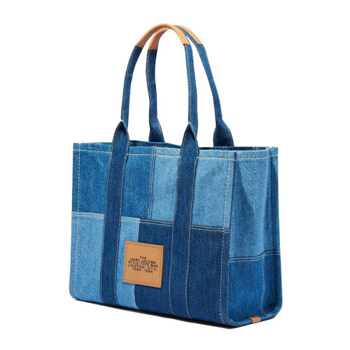 Marc Jacobs The Denim Large Tote Bag Blue