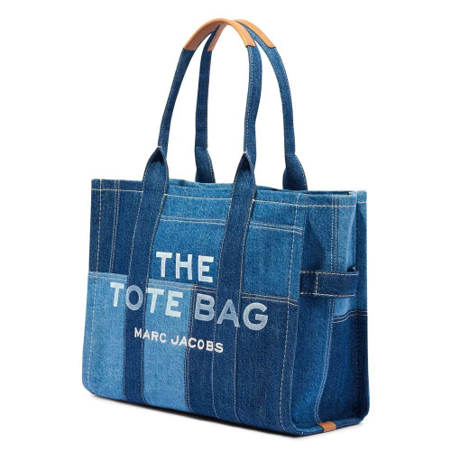 Marc Jacobs The Denim Large Tote Bag Blue