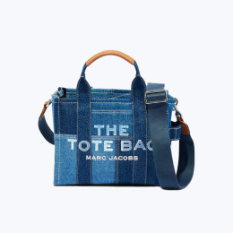 Marc Jacobs The Denim Small Tote Bag Blue