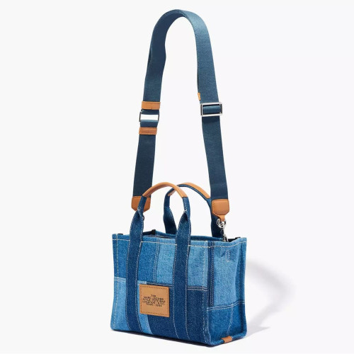 Marc Jacobs The Denim Small Tote Bag Blue