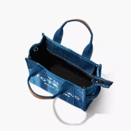 Marc Jacobs The Denim Small Tote Bag Blue