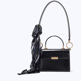 Marc Jacobs The Downtown Cow Leather Bag Black