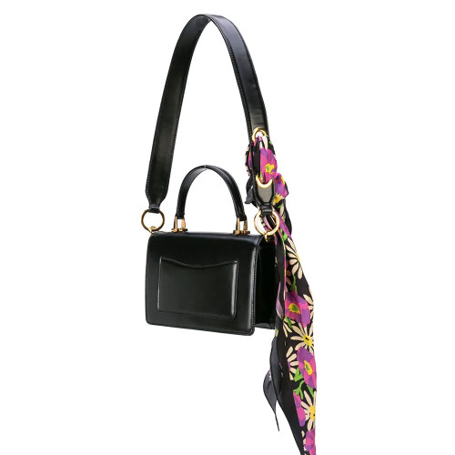 Marc Jacobs The Downtown Cow Leather Bag Black