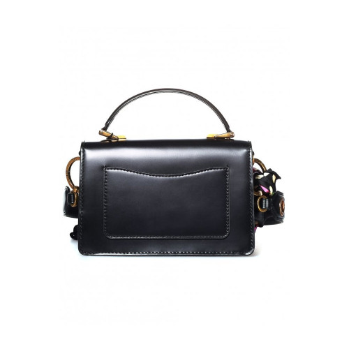 Marc Jacobs The Downtown Cow Leather Bag Black