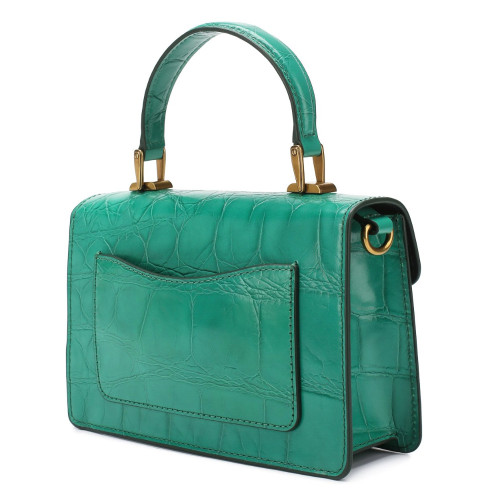 Marc Jacobs The Downtown Cow Leather Green