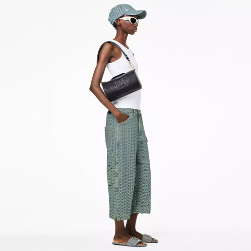 Marc Jacobs The Leather Duffle Bag Black