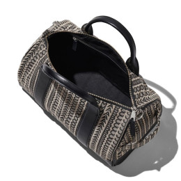 Marc Jacobs The Monogram Jacquard Duffle Bag Beige Multi