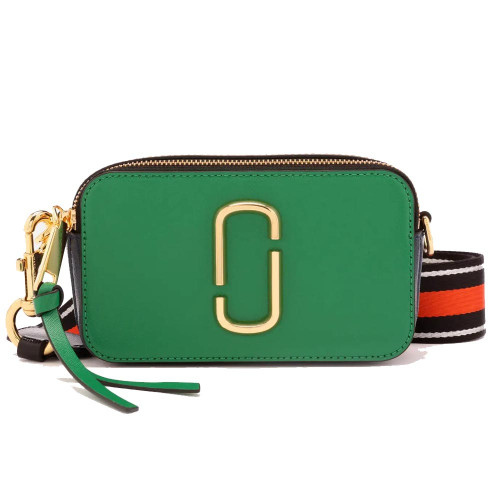Marc Jacobs Snapshot Cross Body Bag Pepper Green Multi