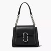 The J Marc Chain Mini Satchel Black/Silver