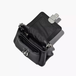 The J Marc Chain Mini Satchel Black/Silver