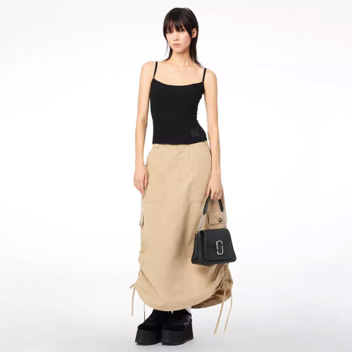 The J Marc Chain Mini Satchel Black/Silver