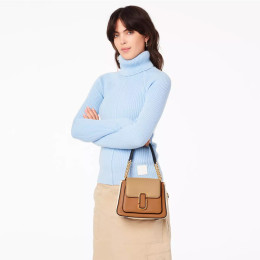 The Colorblock J Marc Chain Mini Satchel Cathay Spice Multi
