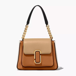 The Colorblock J Marc Chain Mini Satchel Cathay Spice Multi