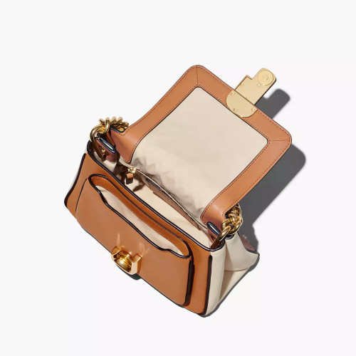The Colorblock J Marc Chain Mini Satchel Cathay Spice Multi