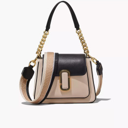 The Colorblock J Marc Chain Mini Satchel Greige Multi