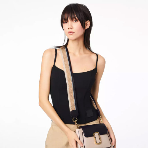 The Colorblock J Marc Chain Mini Satchel Greige Multi