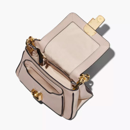 The Colorblock J Marc Chain Mini Satchel Greige Multi